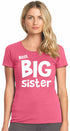 Best Big Sister on Womens T-Shirt (#1139-2)