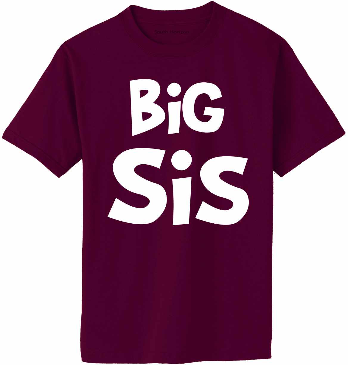 Big Sis Adult T-Shirt (#1142-1)