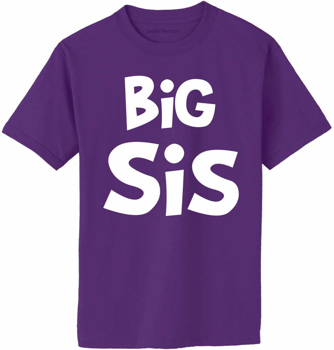 Big Sis Adult T-Shirt (#1142-1)