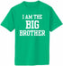 I AM The Big Brother Adult T-Shirt (#1152-1)