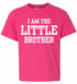 I AM The Little Brother on Kids T-Shirt (#1153-201)