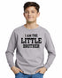 I AM The Little Brother on Youth Long Sleeve Shirt