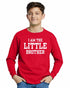I AM The Little Brother on Youth Long Sleeve Shirt (#1153-203)