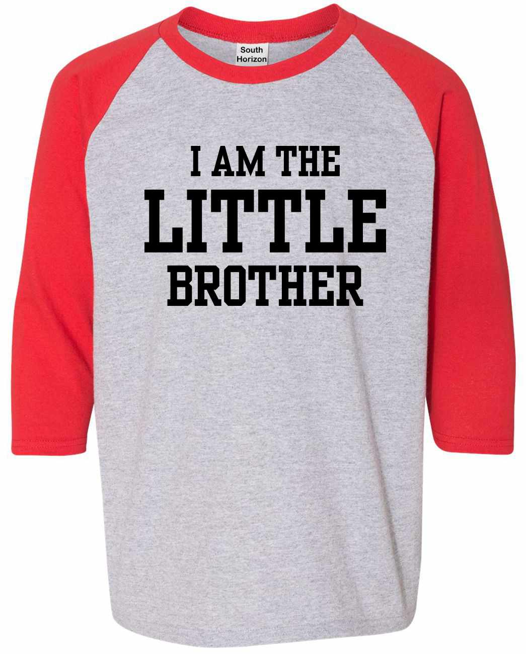 I AM The Little Brother on Youth Baseball Shirt (#1153-212)
