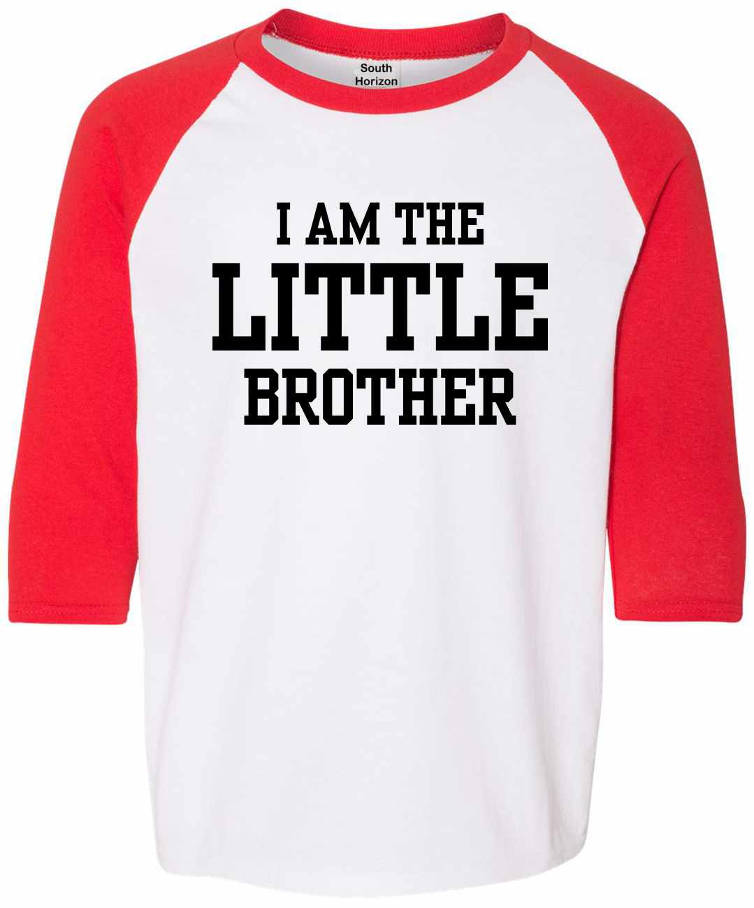 I AM The Little Brother on Youth Baseball Shirt