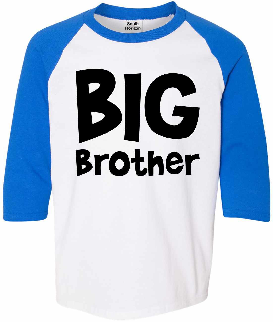 BIG BROTHER on Youth Baseball Shirt (#1157-212)