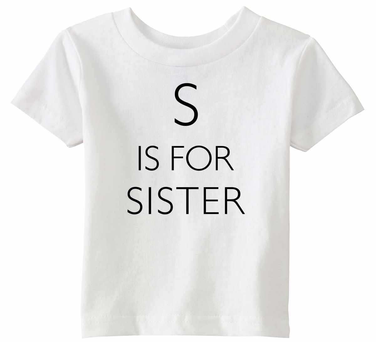 S is for Sister Infant/Toddler  (#1159-7)