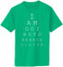I AM GOING TO BE A BIG SISTER EYE CHART on Adult T-Shirt (#1160-1)
