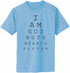 I AM GOING TO BE A BIG SISTER EYE CHART on Adult T-Shirt
