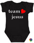 Team Jesus (heart) Infant BodySuit (#1163-10)