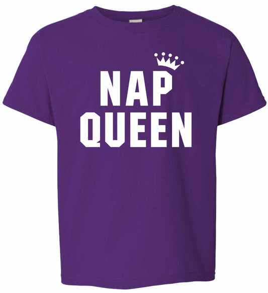 Nap Queen on Kids T-Shirt