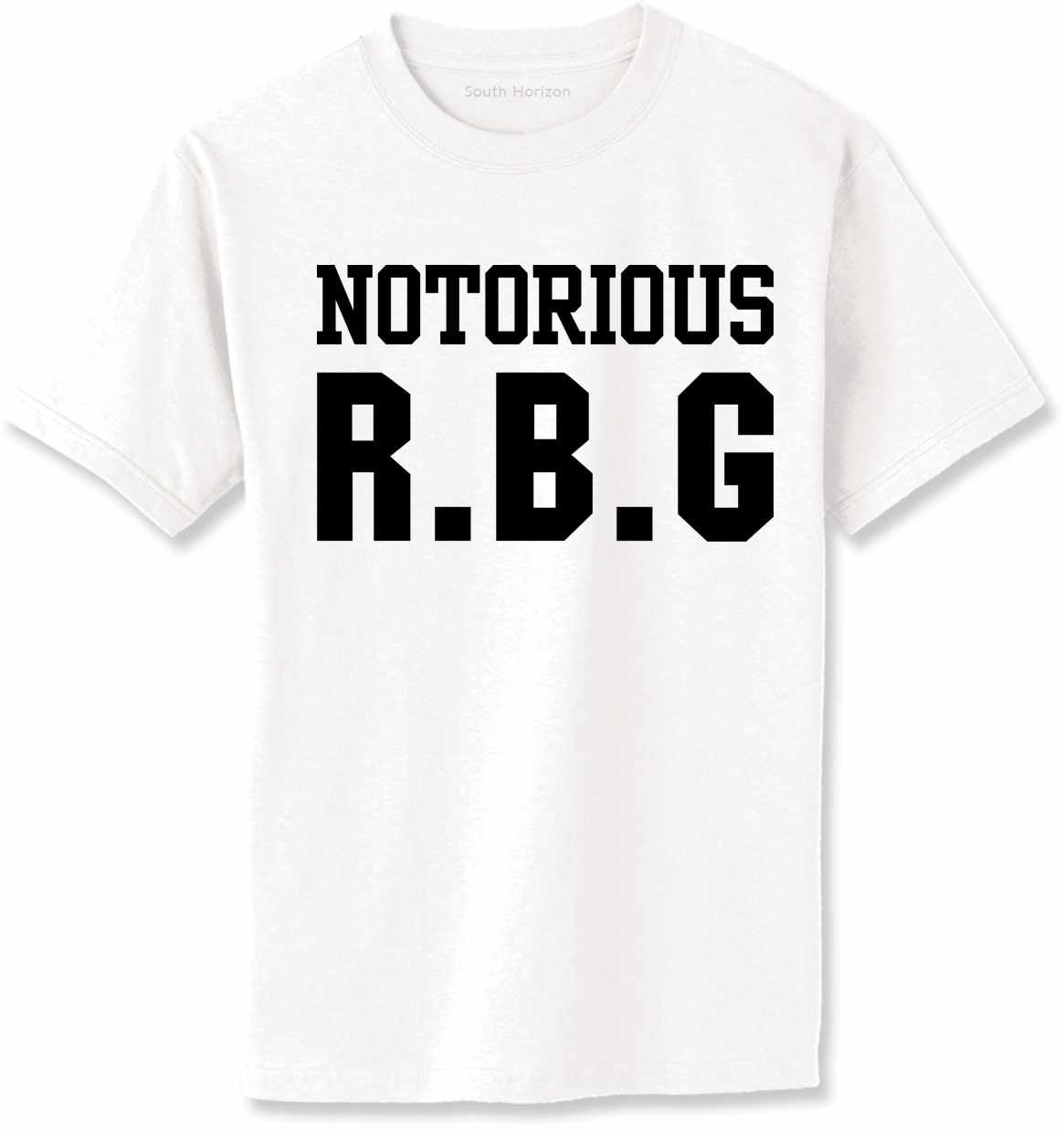 Notorious RBG Adult T-Shirt (#1172-1)