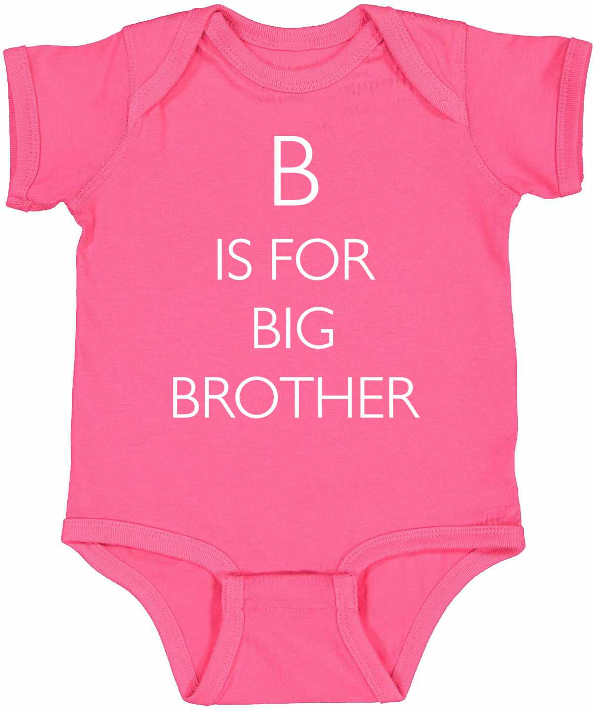B is for Big Brother Infant BodySuit (#1179-10)