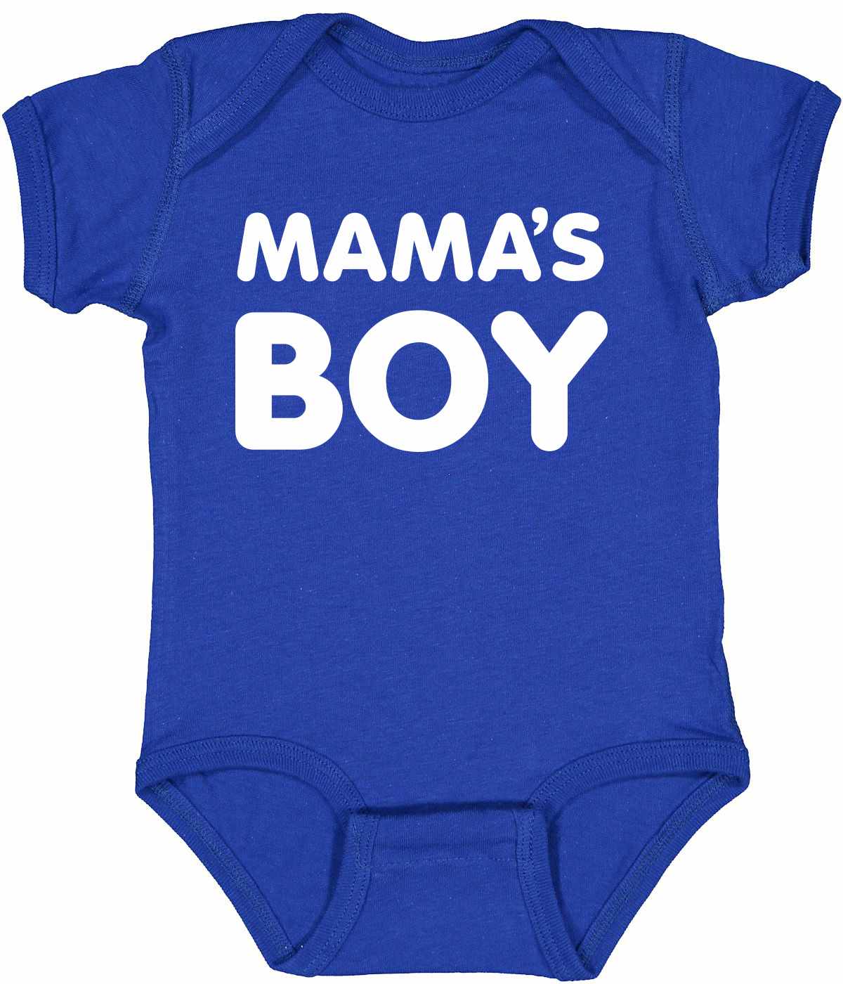 MAMA'S BOY on Infant BodySuit (#1185-10)