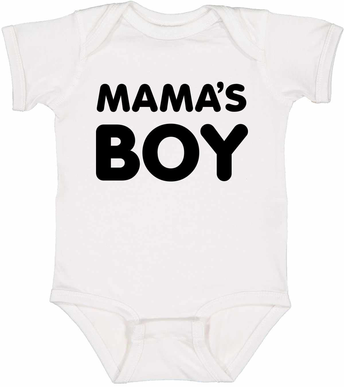 MAMA'S BOY on Infant BodySuit (#1185-10)