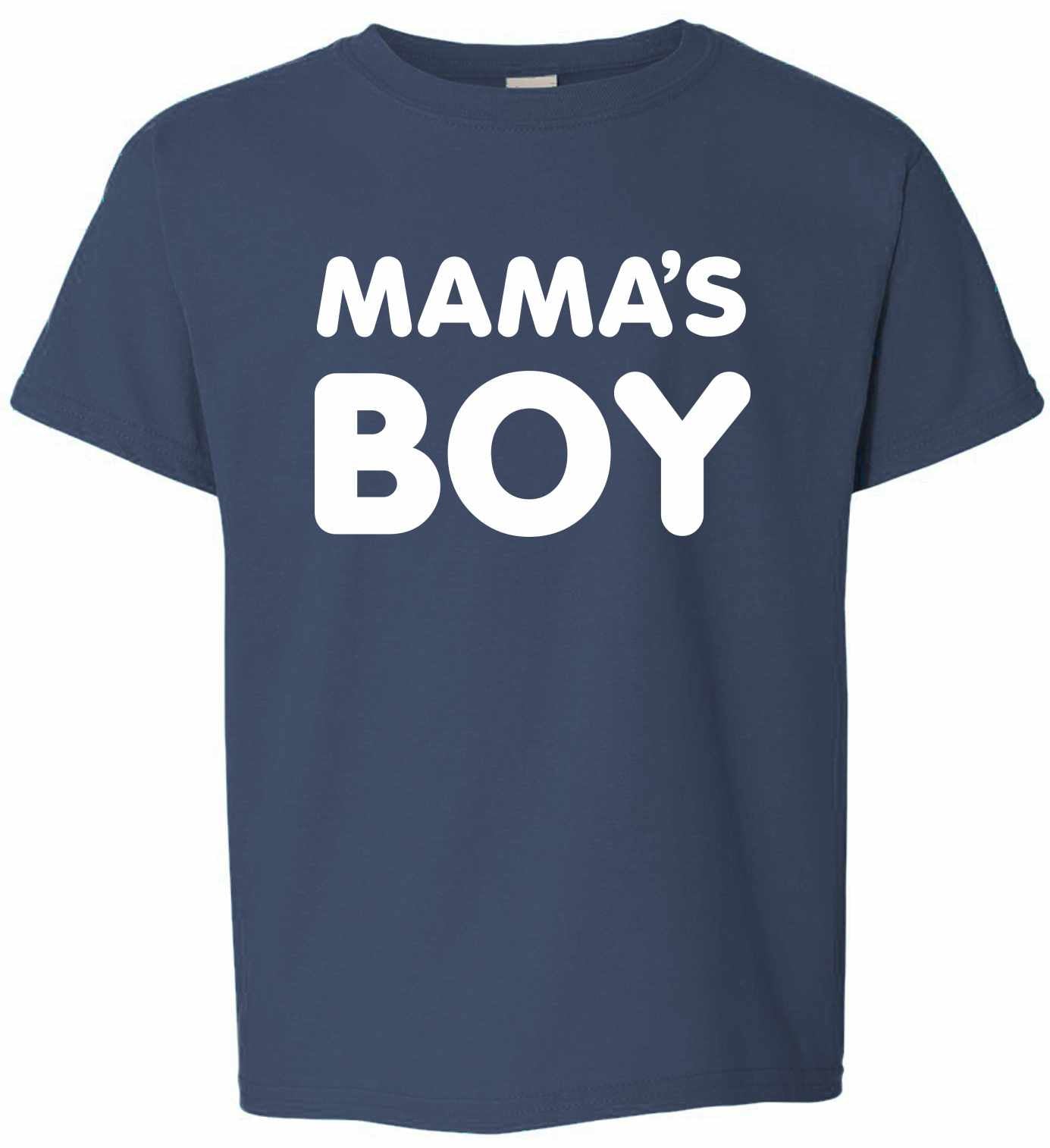 MAMA'S BOY on Kids T-Shirt (#1185-201)