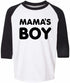 MAMA'S BOY on Youth Baseball Shirt (#1185-212)