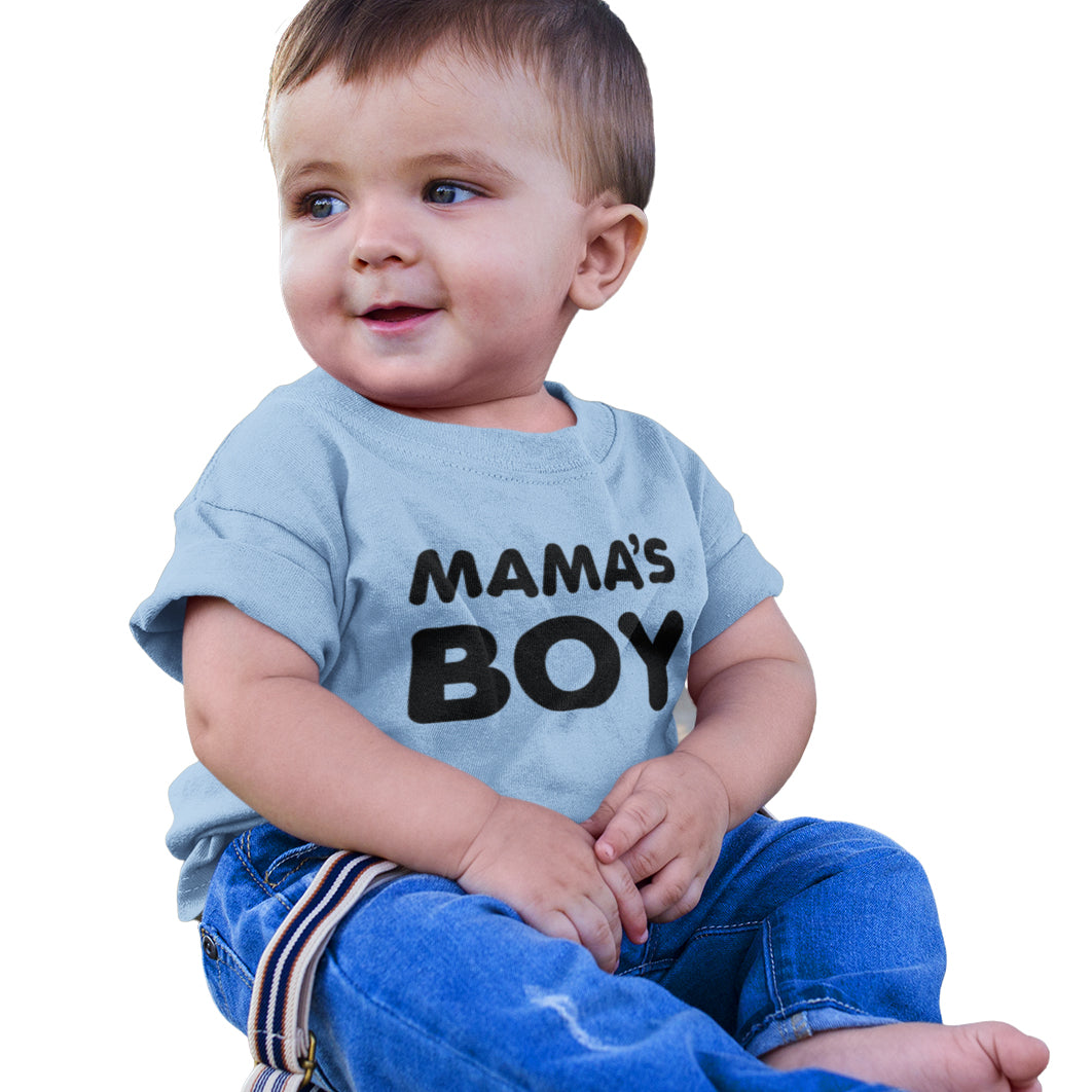 MAMA'S BOY on Infant-Toddler T-Shirt (#1185-7)