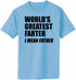 World's Greatest Farter, Father on Adult T-Shirt