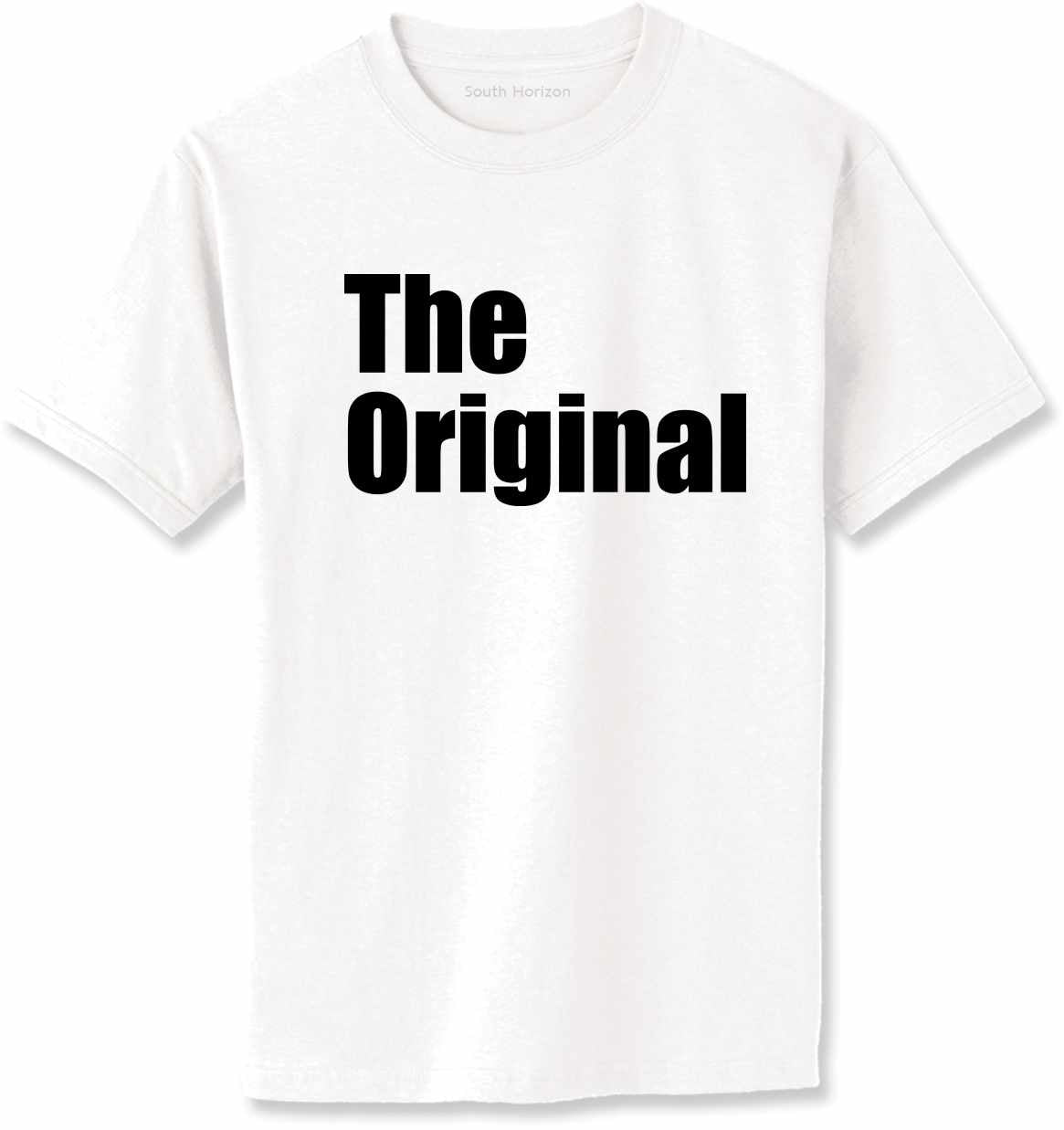 The Original on Adult T-Shirt (#1190-1)