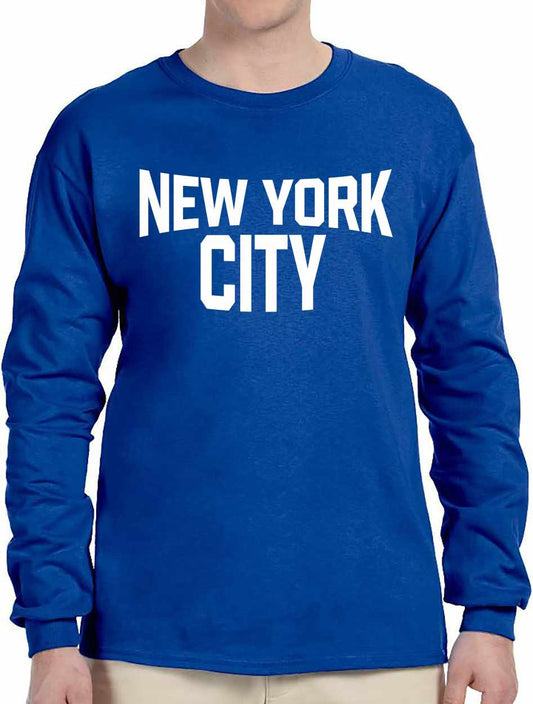New York City on Long Sleeve Shirt