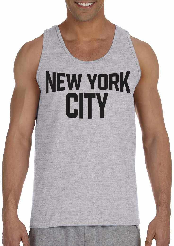 New York City on Mens Tank Top