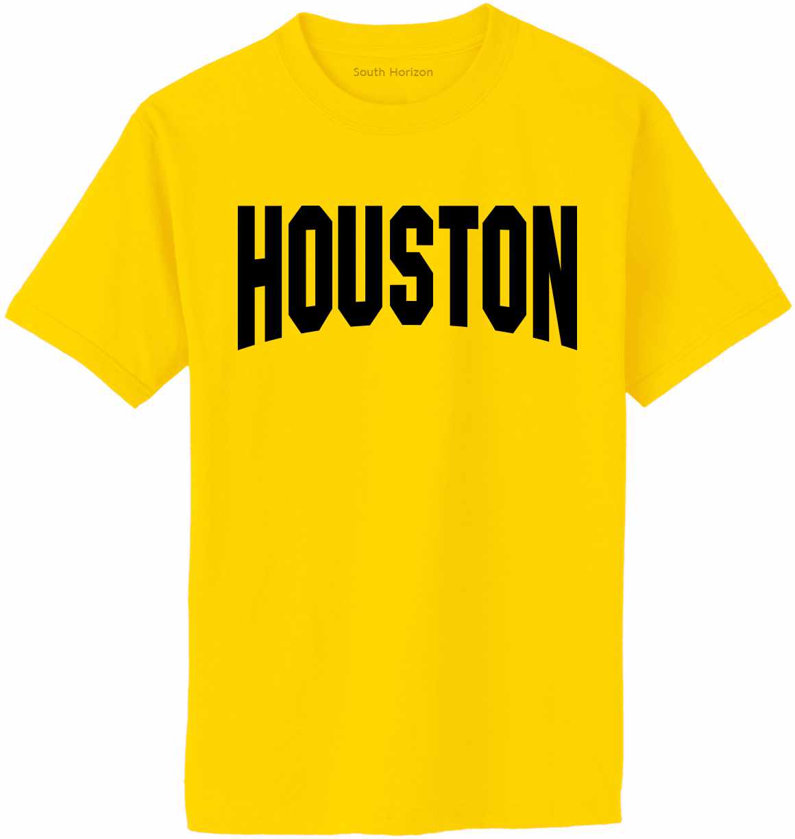 HOUSTON on Adult T-Shirt (#1195-1)