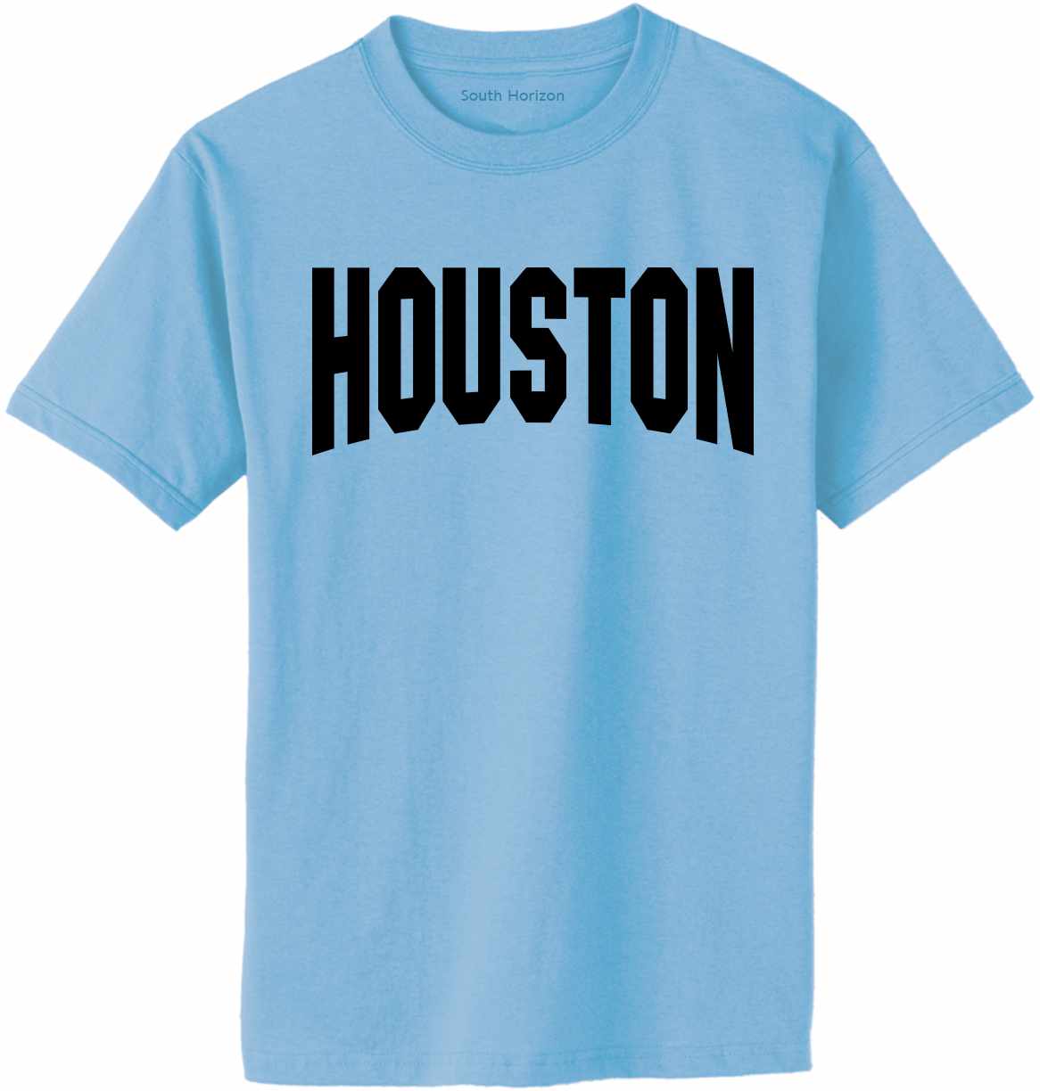 HOUSTON on Adult T-Shirt (#1195-1)
