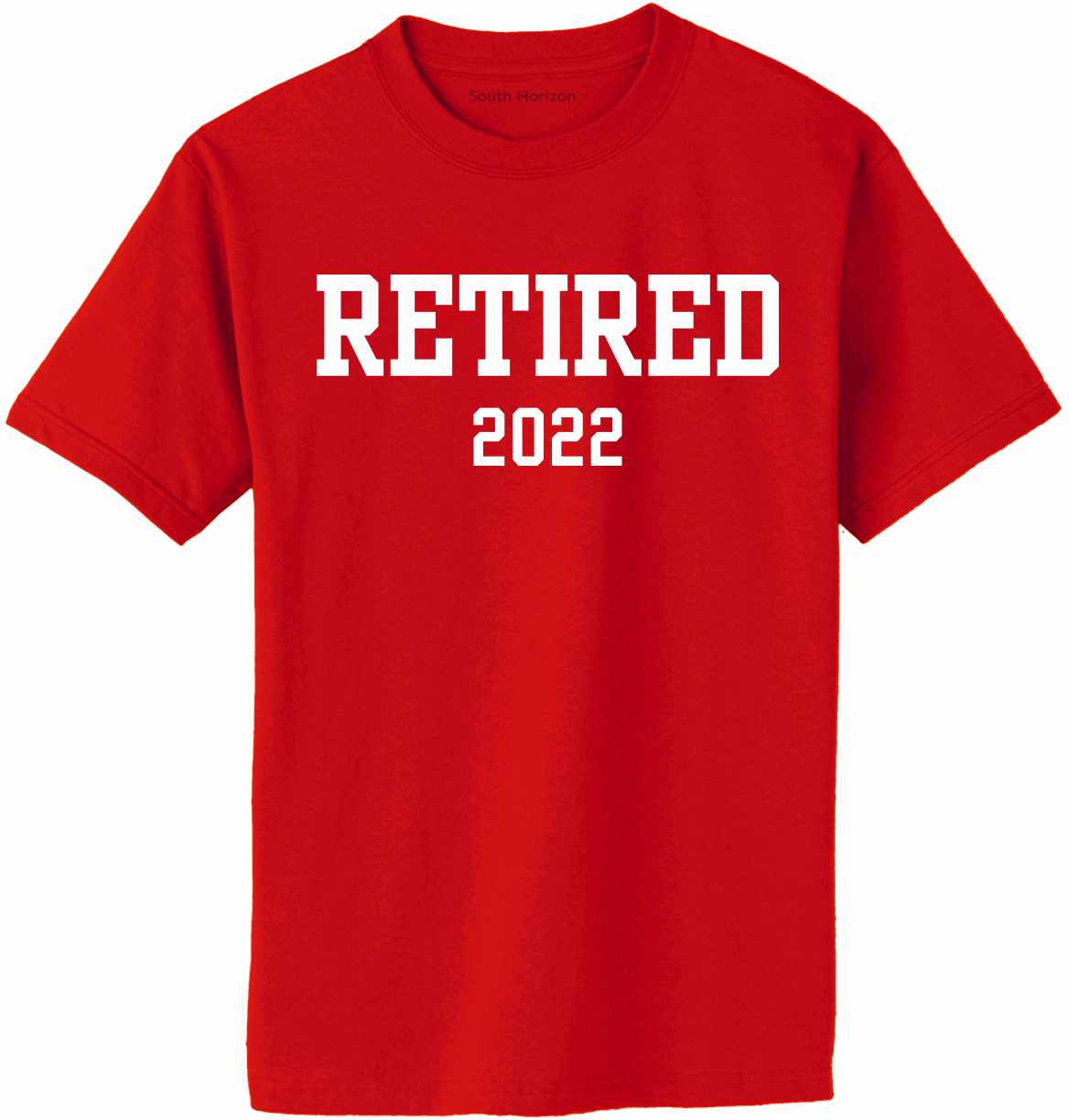 Retired 2022 on Adult T-Shirt