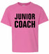 Junior Coach on Kids T-Shirt (#1213-201)