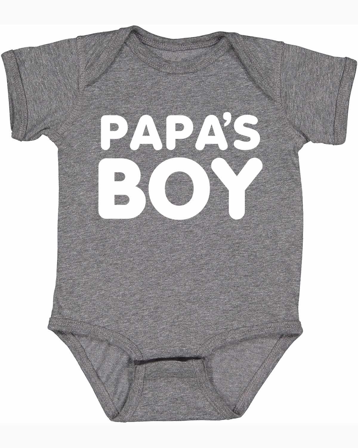 Papa's Boy on Infant BodySuit (#1217-10)