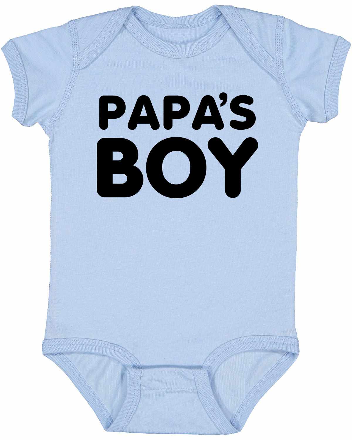 Papa's Boy on Infant BodySuit (#1217-10)