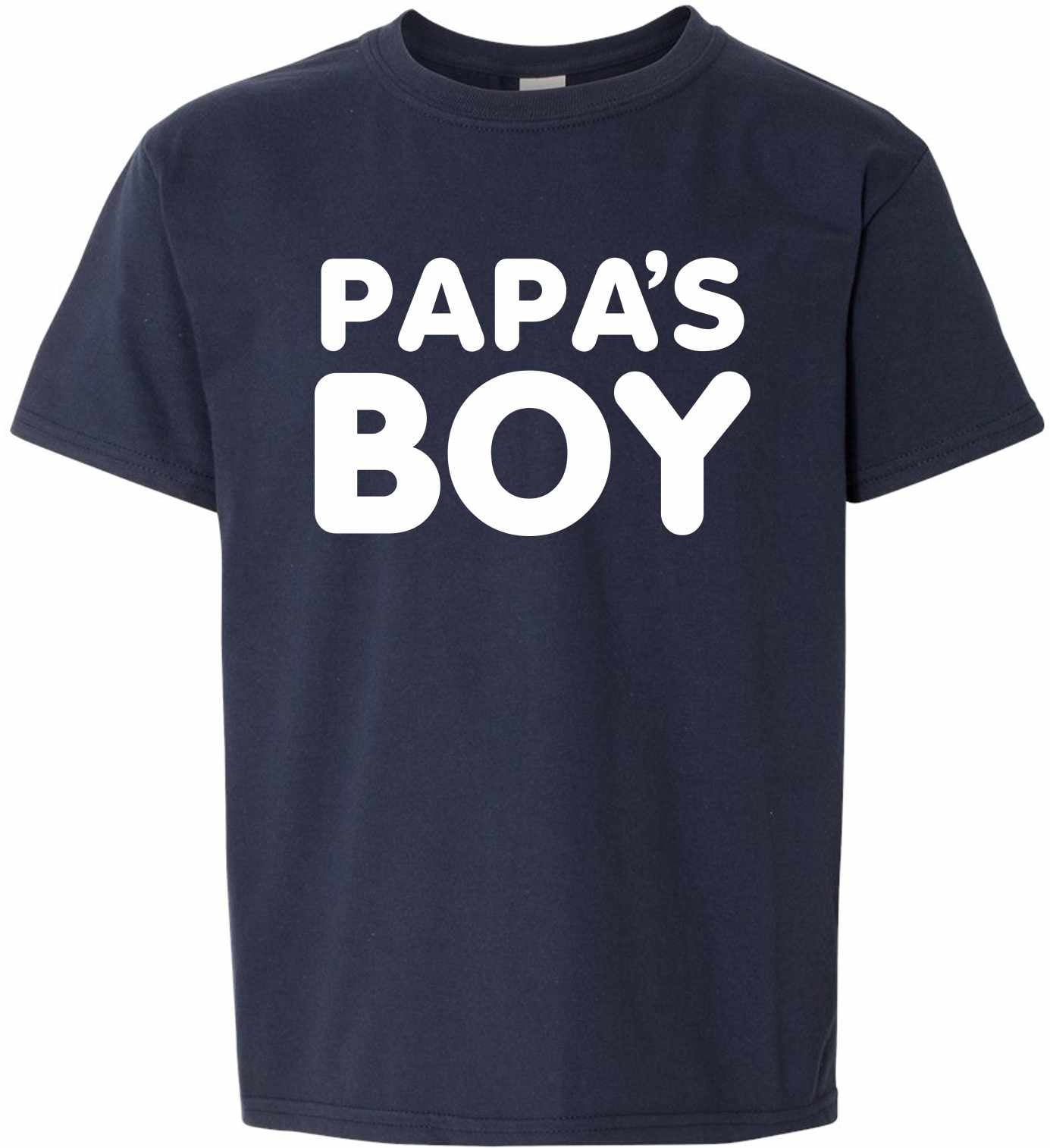 Papa's Boy on Kids T-Shirt (#1217-201)