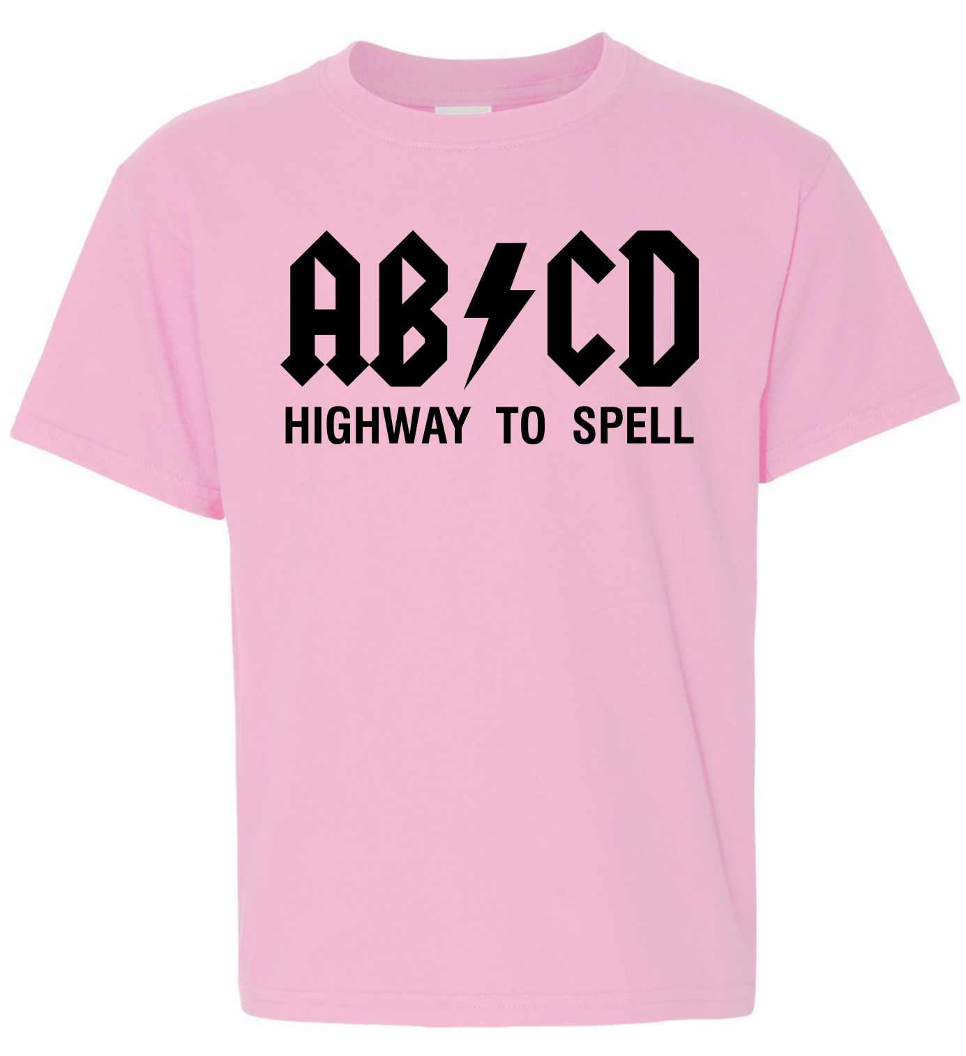 ABCD Highway To Spell on Kids T-Shirt (#1236-201)