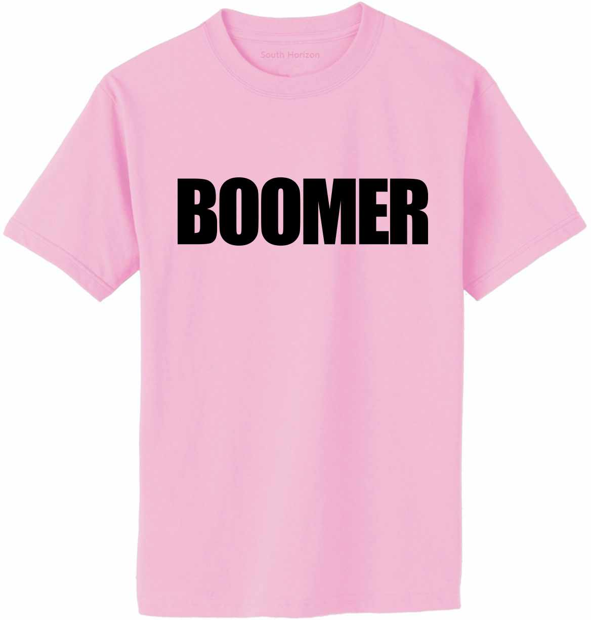BOOMER on Adult T-Shirt (#1239-1)