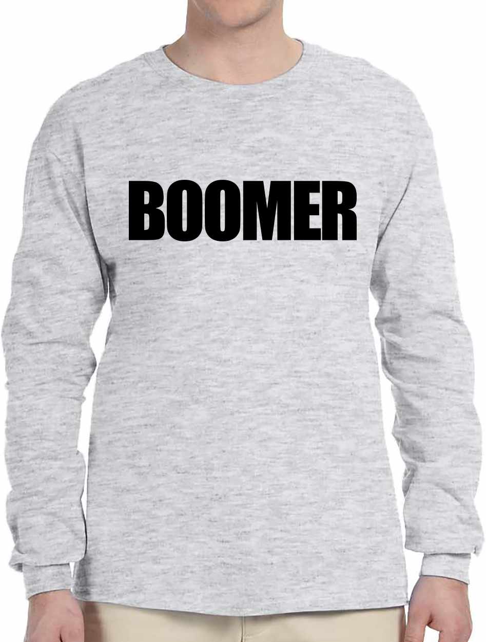 BOOMER on Long Sleeve Shirt (#1239-3)