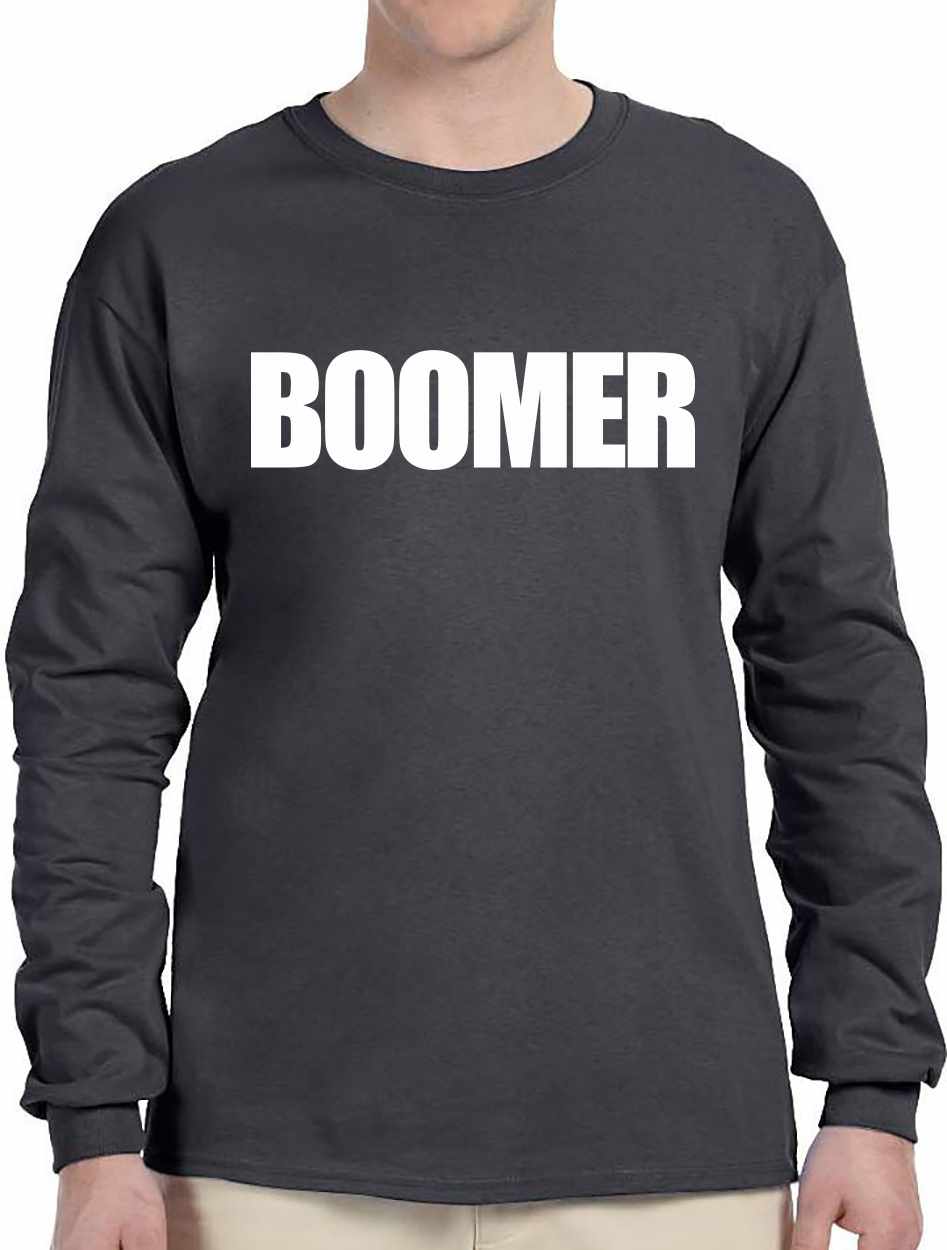 BOOMER on Long Sleeve Shirt (#1239-3)