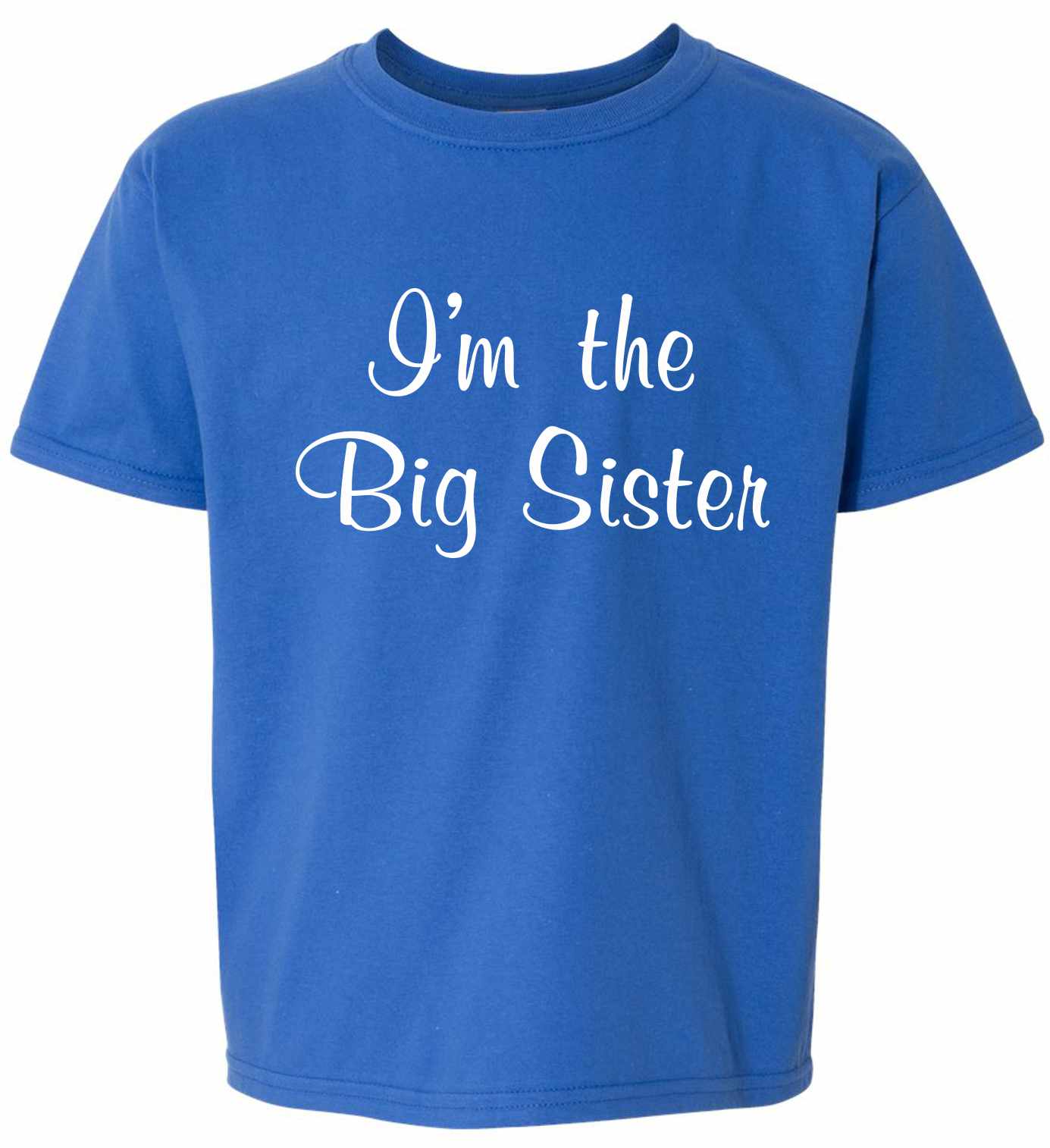 I'm the Big Sister on Kids T-Shirt