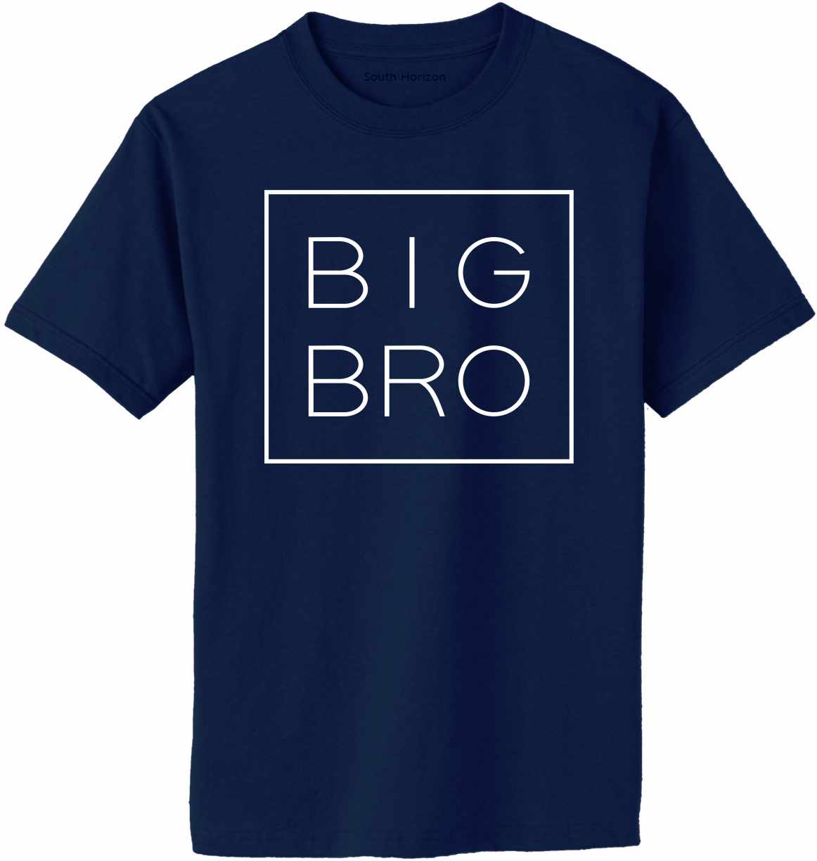 Big Bro - Box on Adult T-Shirt