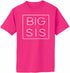 Big Sis - Big Sister Box on Adult T-Shirt (#1250-1)