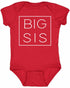 Big Sis - Box on Infant BodySuit (#1250-10)