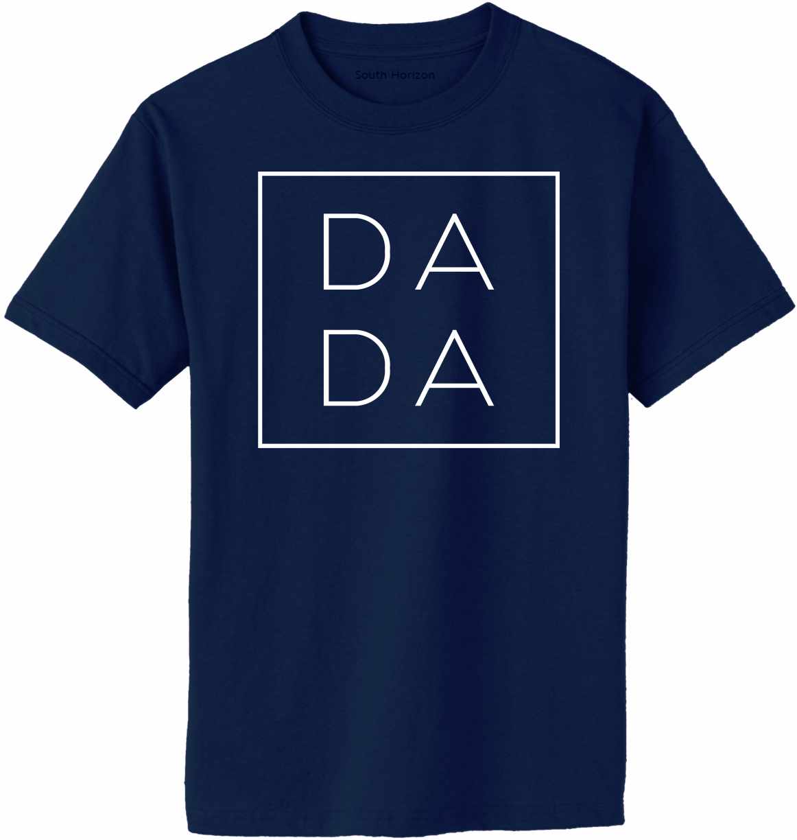 DA DA - Box on Adult T-Shirt (#1252-1)