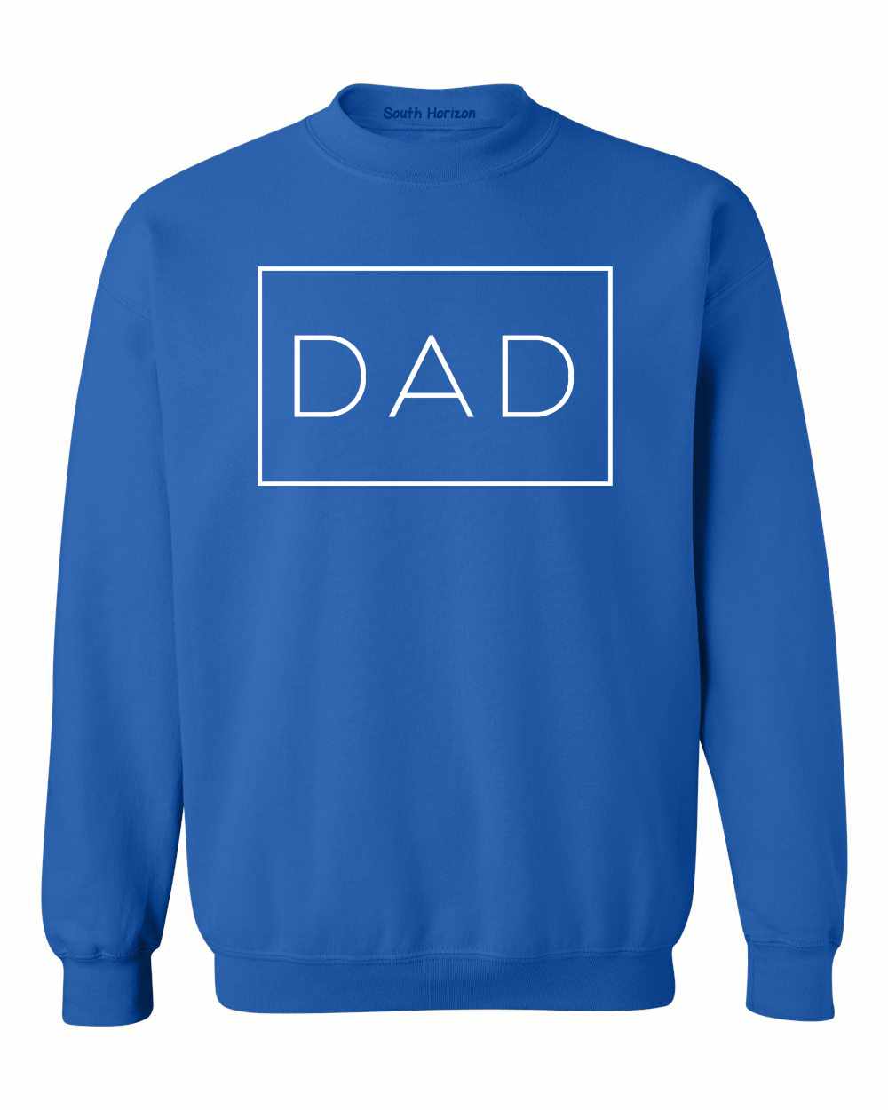 DAD - Daddy - Box on SweatShirt (#1257-11)