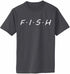 FISH on Adult T-Shirt (#1264-1)