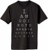 Big Brother Again Eye Chart on Adult T-Shirt