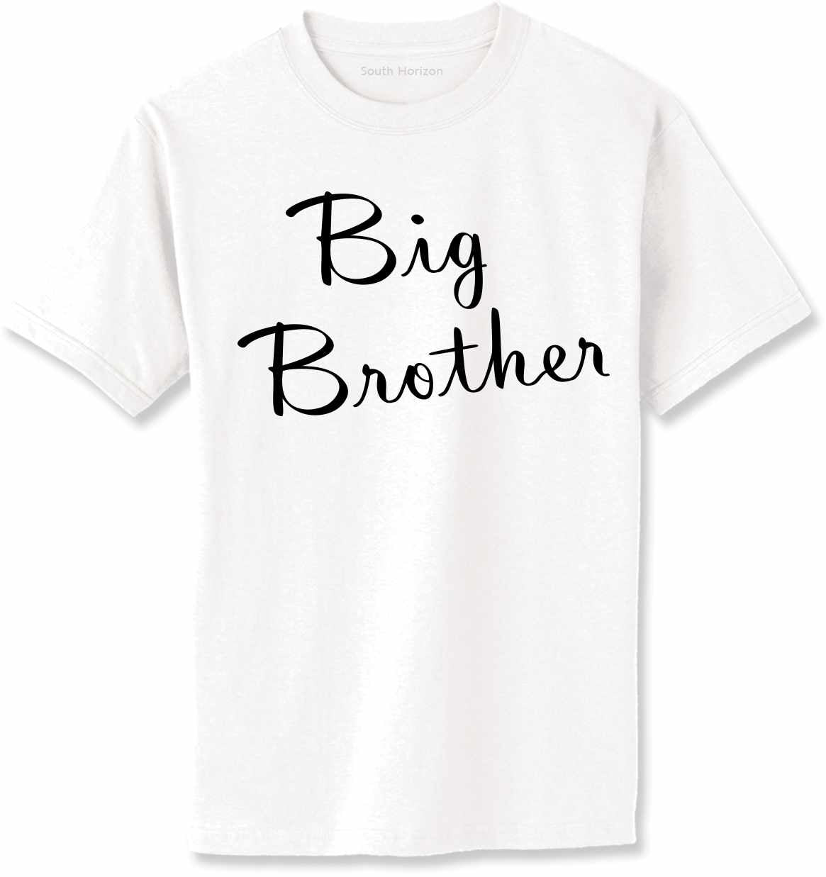 Big Brother on Adult T-Shirt (#1266-1)