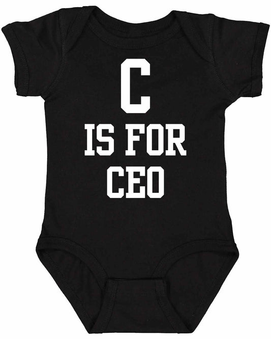 C is for CEO on Infant BodySuit
