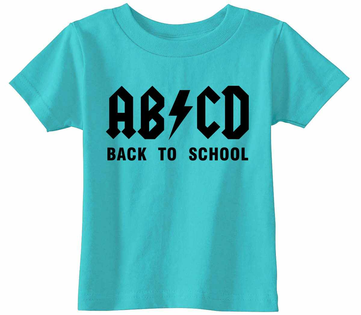 ABCD Back To School on Infant-Toddler T-Shirt (#1295-7)