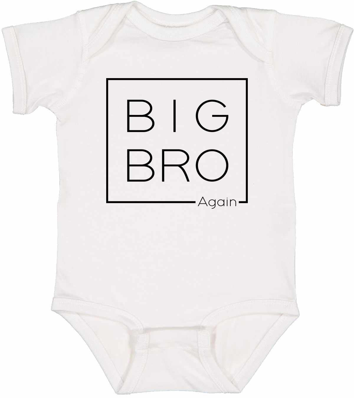 Big Bro Again- Big Brother Box on Infant BodySuit (#1311-10)