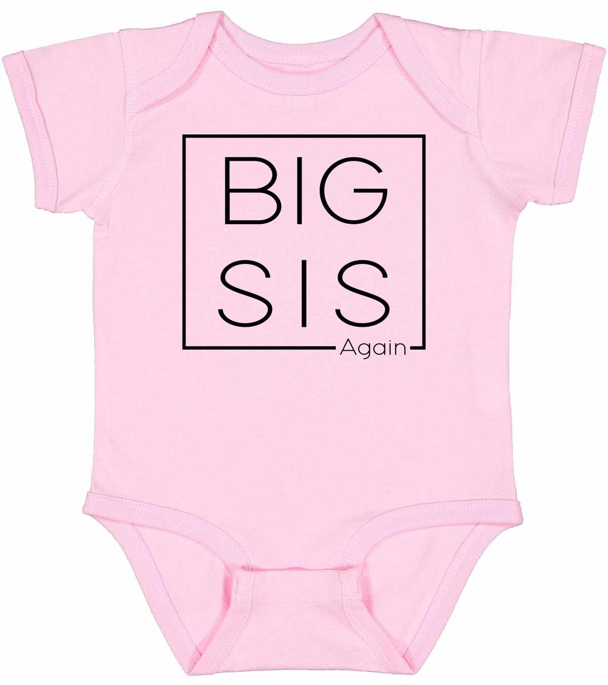 Big Sis Again - Big Sister Boxed on Infant BodySuit